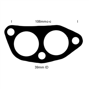 TOYOTA EXHAUST FLANGE GASKET JE050