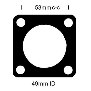 EXHAUST FLANGE GASKET BLMC T661 JE298