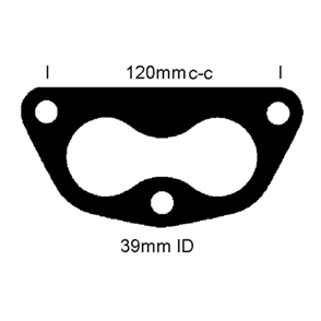 FLANGE GASKET MAZDA F8/FE/F2 JF017