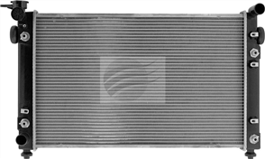 RADIATOR COMMODORE VT V6 AUTO 2X275MM SS O/C 97-99 VU JR1013J