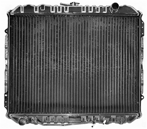 RADIATOR HOLDEN RODEO 86-92 PETROL A/T C/B S/BANDS 595mm JR1053J