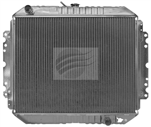 RADIATOR HOLDEN RODEO TF DSL M/T C/B SIDE BANDS 635mm JR1140J