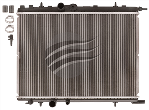 RADIATOR PEUGEOT 307 01- M/T A/P CITROEN BERLINGO 2006&gt; JR4148J