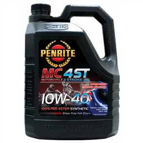 MC-4 ST 10W-40 PAO/Ester Motorcycle Engine Oil 4L