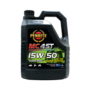 Motorcycle 4 Stroke Premium Mineral 15W-50 4L