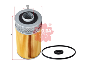 OIL FILTER FITS R2376P 15274-90225 O-1809
