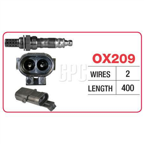 RAE OXYGEN SENSOR 2 WIRE 400MM CABLE OX209