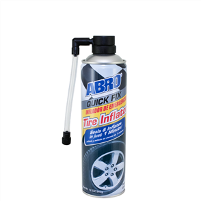 ABRO Quick Fix Tire Inflator with Hose 15oz 425g