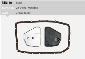 RYCO TRANS KIT - BMW/FORD 6HP26z RTK179