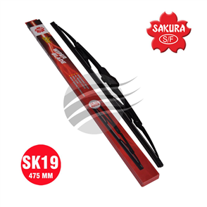 WIPER BLADE 480mm 19 INCH COMPLETE UNIVERSAL HOOK BLADE SK19