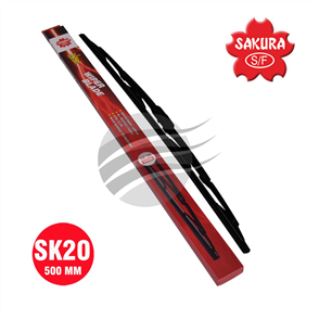 WIPER BLADE 500mm 20 INCH COMPLETE UNIVERSAL HOOK BLADE SK20