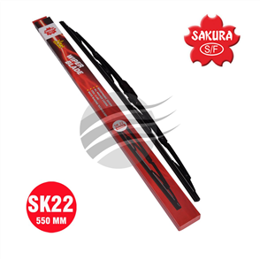 WIPER BLADE 550mm 22 INCH COMPLETE UNIVERSAL HOOK BLADE SK22