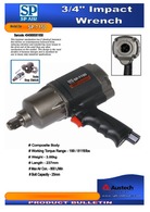 3/4" Dr Impact Wrench - Twin Dog Clutch - Composite
