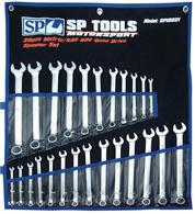 25pc Metric/SAE ROE Quad Drive Wrench/Spanner Set 