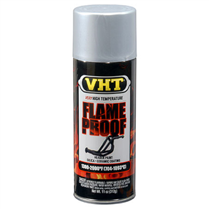 VHT FLAMEPROOF FLAT SILVER