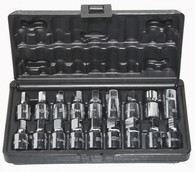 Oil Drain Plug Key Set 18pc