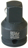 Socket Adapter Impact 3/8F x 1/2M