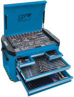 212pc Metric Tool Kit in Concept Series Tool Box - Blue
