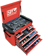 267pc Metric Tool Kit in Concept Series Tool Box - Red
