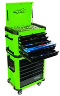 253pc ‘‘Motorsport’’ Series Concept Tool Kit - Green