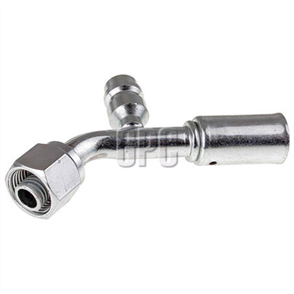 Steel Fitting # 8 FOR - Reduced Beadlock #8 45 With R134a Port