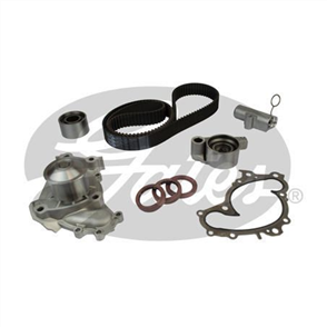 GATES BELT TIMING KIT - WITH HYDRAULIC TENSIONER & WATER PUMP TCKHWP25