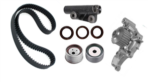 RVR CAMBELT KIT, DOHC INCLUDES WATER PUMP  (TENSIONER ETC CHANGE 1992)