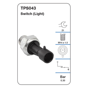 TRIDON OIL PRESSURE SWITCH (LIGHT) TPS043