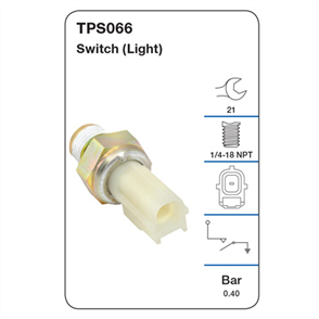 TRIDON OIL PRESSURE SWITCH (LIGHT) TPS066