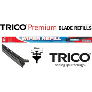 WIPER BLADES REFILL 8MM WIDE 560MM 2PK TRM560