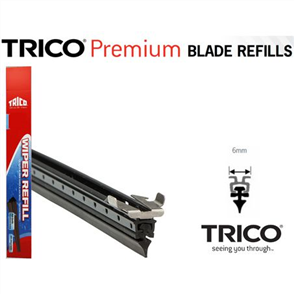 WIPER BLADES REFILL 6MMX610MM PLASTIC TRN61020