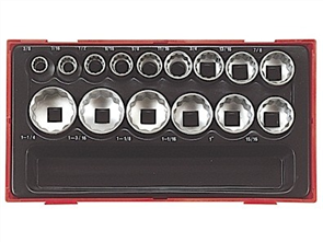 Teng 15pc 1/2in Dr. AF Socket Set - TC-Tray