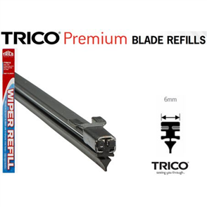 WIPER BLADES REFILL 6MM WIDE 610MM (24 INCH) 2PK TTR610