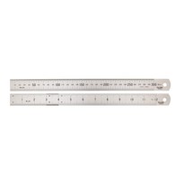Stainless Steel Rule Double Sided Metric & Imperial - 1000mm