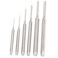 Pin Punch Set - Cr-Moly Polished 6 Pc.