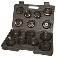Oil Filter Cup Wrench Set - 15 Pc