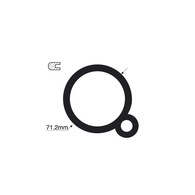 THERMOSTAT GASKET - RUBBER SEAL (71.2MM)