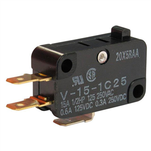 MICRO SWITCH OMRON 4.75MM TERM V151C25