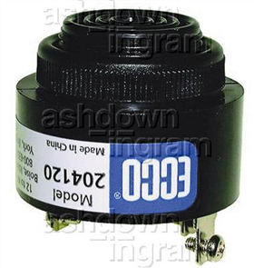 Warning Buzzer Dual Tone 12 to 48V 80dB