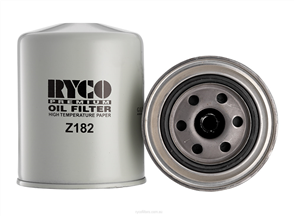 RYCO OIL FILTER ( SPIN ON ) Z182