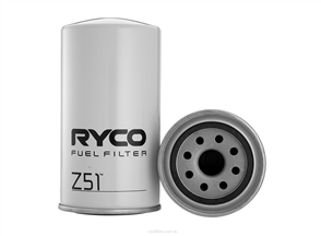 RYCO FUEL FILTER (SPIN-ON) Z51