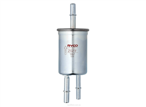 RYCO FUEL FILTER - FORD (3 PIPE) 8MM Z623