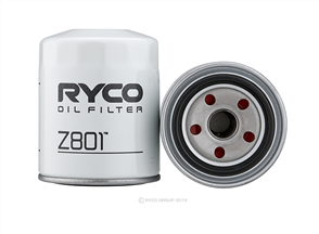RYCO OIL FILTER - (SPIN-ON) Z801