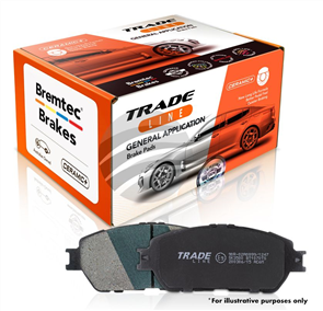 TRADE-LINE BRAKE PADS SET BMW MINI COOPER 2001- BT1354TS