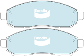 FRONT DISC BRAKE PADS - NISSAN PATHFINDER R51 05-