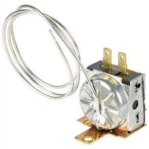 Fixed 12 Or 24V Air Conditioning Thermostat 610Mm Capillary