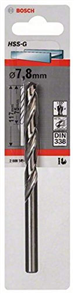 BOSCH METAL DRILL BIT HSS-G 2.5 X 57MM