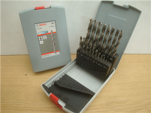 BOSCH METAL DRILL BIT SET 1-10MM 19PCE