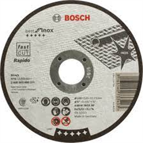 BOSCH INOX CUTTING DISC 125X1.0X22.2MM