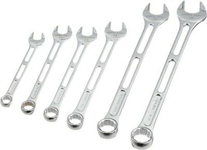 7PC COMB. SPANNER SET 13/16 - 1-1/4IN